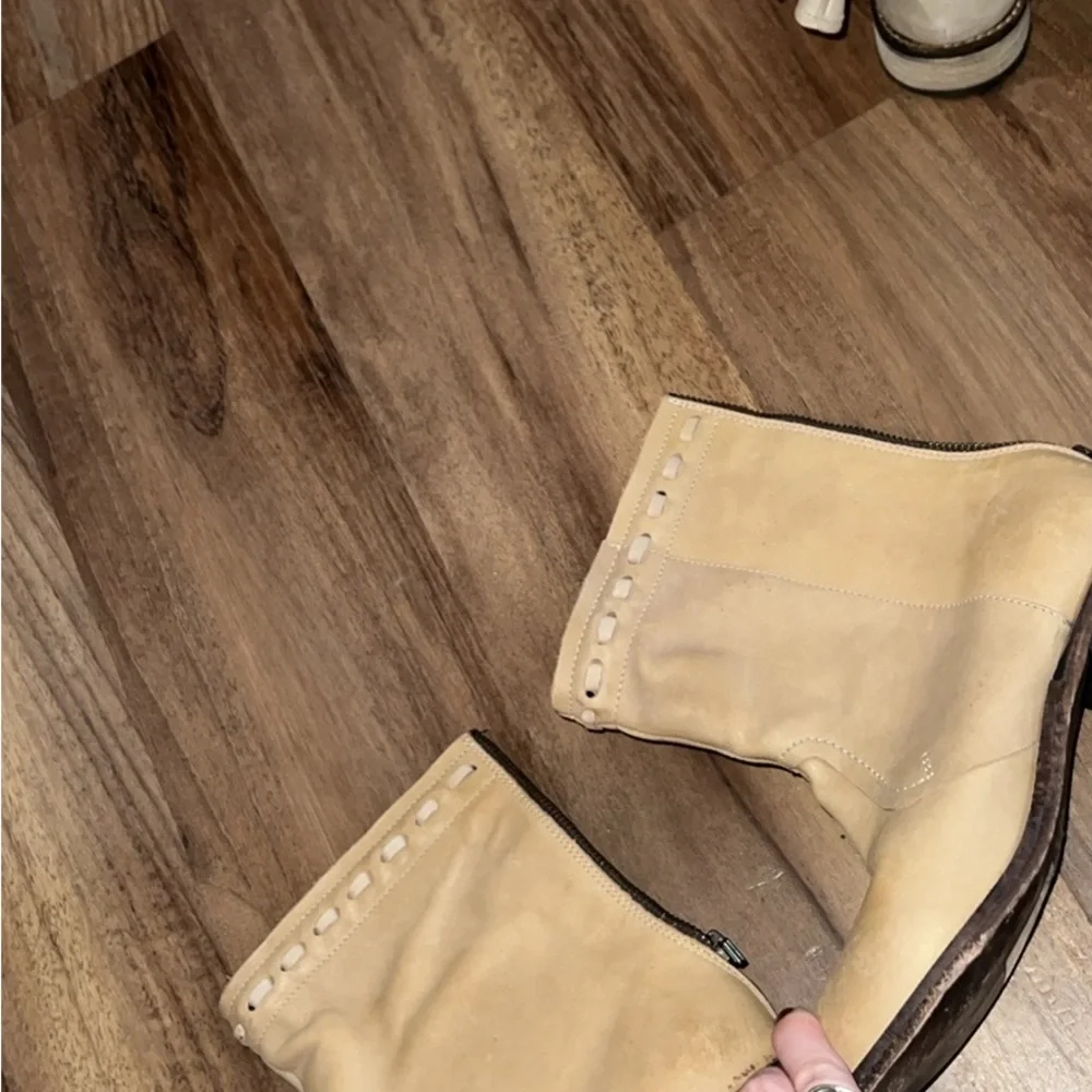 Free people leather ankle boots - Picture 5 of 6